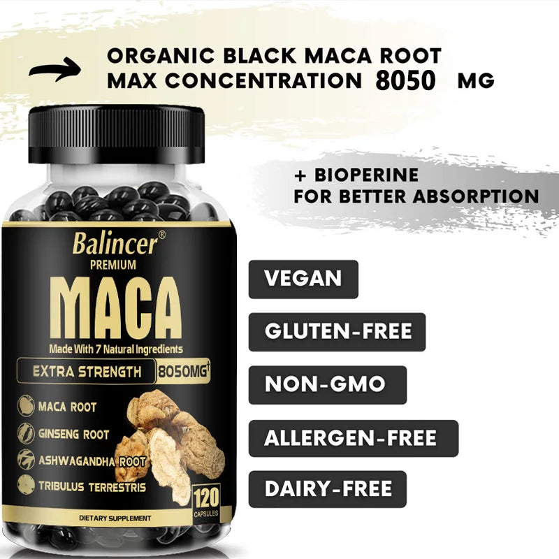 Organic Maca Root Capsules